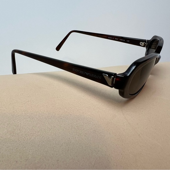 Emporio Armani Sunglasses Womens Brown 640-S 063 49-18-135 Italy - Picture 12 of 13